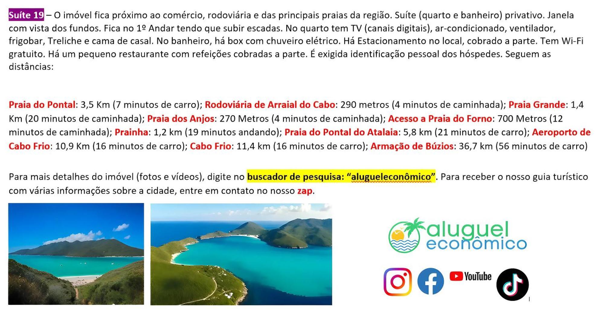 Arraial Do Cabo - Recanto Das Tartarugas - Aluguel Economico מראה חיצוני תמונה